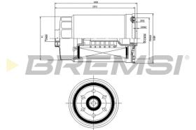 BREMSI FE0822 - A
