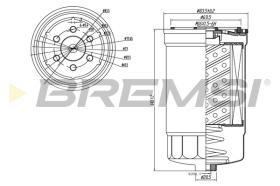 BREMSI FE0827 - FILTER