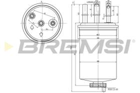 BREMSI FE0828 - FILTER