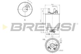 BREMSI FE0832 - A