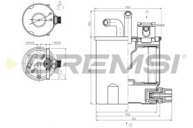 BREMSI FE0833 - A