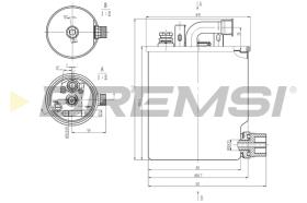 BREMSI FE0836 - FILTER