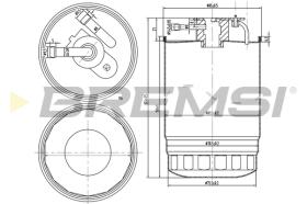 BREMSI FE0837 - FILTER