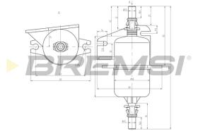 BREMSI FE0842 - FILTER