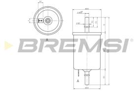 BREMSI FE0844 - FILTER