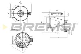 BREMSI FE1313 - FUEL FILTER RENAULT, NISSAN
