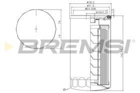 BREMSI FE1314 - FILTER