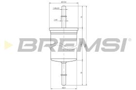 BREMSI FE1319 - FILTER