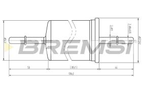 BREMSI FE1512 - A