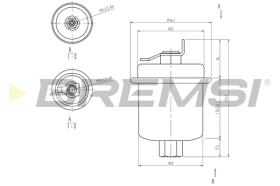 BREMSI FE1516 - FILTER