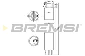 BREMSI FE1521 - FILTER