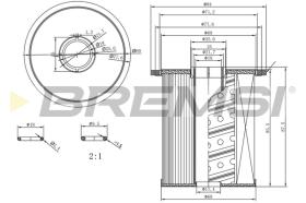 BREMSI FE1846 - FILTER
