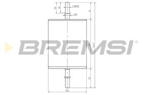 BREMSI FE1885 - FILTER