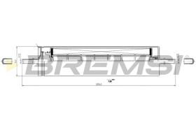 BREMSI FE2334 - FILTER