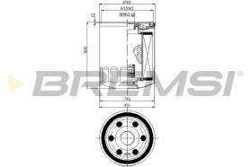 BREMSI FL0300 - FILTER