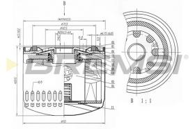 BREMSI FL0320 - A