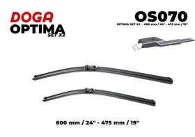 Doga OS070 - OPTIMA SET 2X - 600 MM / 24' - 500 MM / 20'