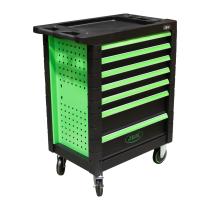 JBM 54006 - CARRO DE HERRAMIENTAS 7 CAJONES VERDE - VACÍO