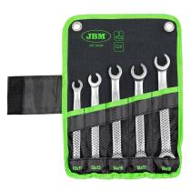 JBM 54081 - KIT LLAVE HEXAGONAL CON BOCA ABIERTA DE 6 CANTOS