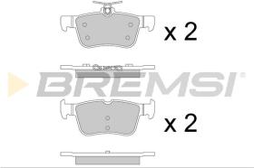 BREMSI BP3877 - 0