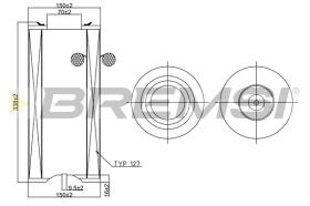 BREMSI FA1256 - FILTER