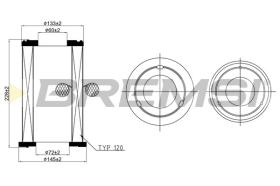 BREMSI FA2346 - FILTER