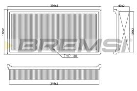 BREMSI FA2393 - FILTER