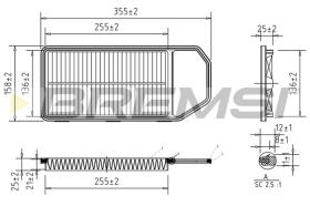 BREMSI FA2397 - FILTER