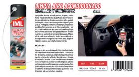 IML ADITIVOS IML149 - LIMPIADOR AIRE ACONDICIONADO ESPUMA 600 ML