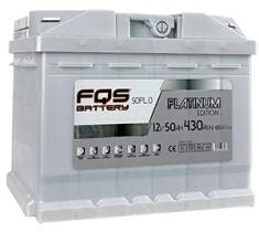 FQS BATTERY FQS50PL0 - BATERIA PLATINUM LB1 12V 50AH 430A EN + D 207 X 175 X 175