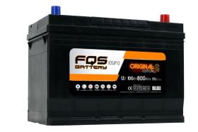 FQS BATTERY FQS105JP0 - BATERIA ORIGINAL D31 12V 100AH 800A EN + D 306 X 173 X 225