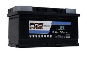 FQS BATTERY FQS80BEFB0 - BATERIA EFB LB4 12V 80AH 750A EN + D 310 X 175 X 175
