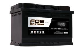 FQS BATTERY FQS74A0 - BATERIA L3 12V 74AH 650A EN + D 278 X 175 X 190