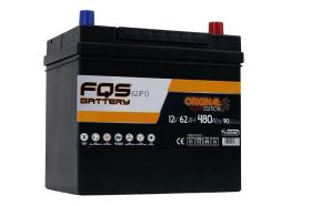 FQS BATTERY FQS62JP0 - BATERIA ORIGINAL D23 12V 62AH 480A EN + D 232 X 173 X 225