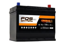 FQS BATTERY FQS800 - BATERIA ORIGINAL D26 12V 75AH 720A EN + D 261 X 175 X 220