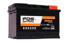 FQS BATTERY FQS751 - BATERIA ORIGINAL L3 12V 75AH 680A EN + I 278 X 175 X 190