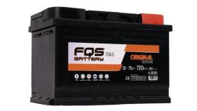 FQS BATTERY FQS75B0 - BATERIA ORIGINAL LB3 12V 75AH 720A EN + D 278 X 175 X 175