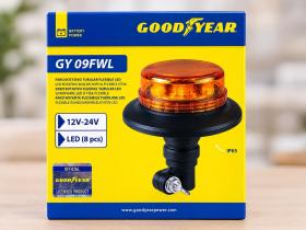 ROTATIVOS GY09FWL - ROTATIVO GOODYEAR 12V-24V LED BASE FLEXIBLE